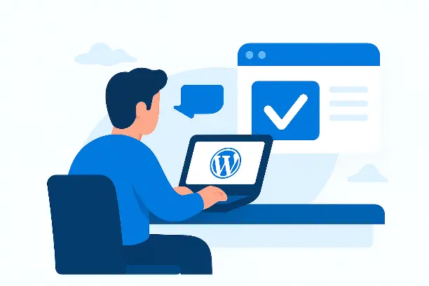 WD Enquiry A visual guide featuring important WordPress security tips aimed at safeguarding websites from vulnerabilities.